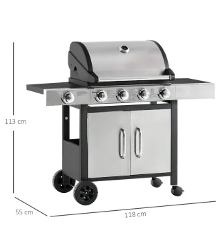 Barbacoa de Gas