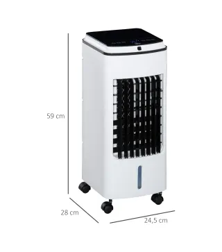 Enfriador de Aire con Ruedas