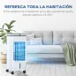 Enfriador de Aire con Ruedas