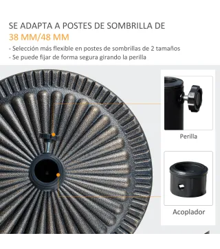 Base para Sombrilla