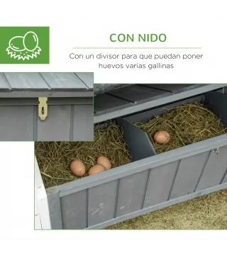 Gallinero de Madera Exterior