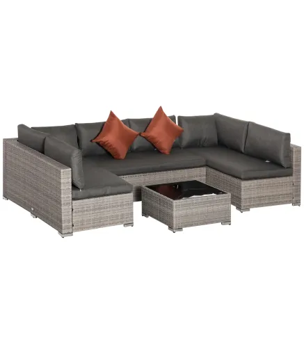 Conjunto de Muebles de Ratán