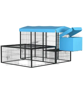 Jaula para Gallinas de Acero