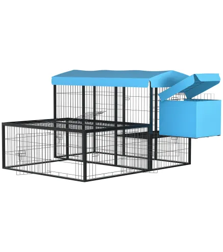 Jaula para Gallinas de Acero