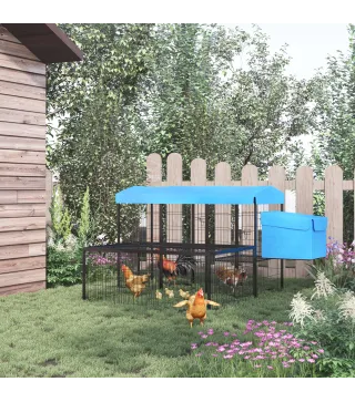 Jaula para Gallinas de Acero