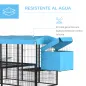Jaula para Gallinas de Acero