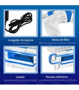Aspirador Limpiafondos para Piscina
