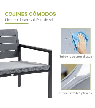 Conjunto de Jardín de 4 Piezas