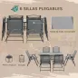Conjunto de Muebles para Jardín