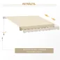 Toldo Manual Retráctil