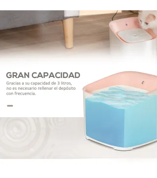 Fuente de Agua para Gatos