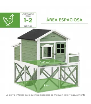 Gallinero de Madera