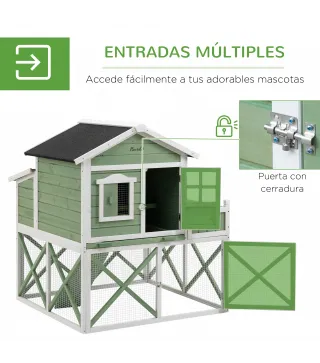 Gallinero de Madera
