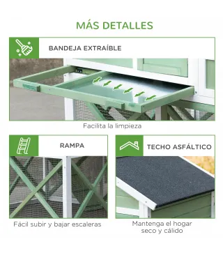 Gallinero de Madera