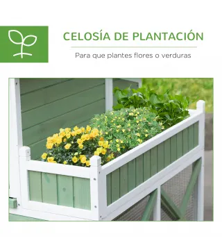 Gallinero de Madera