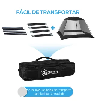 Carpa con Mosquiteras