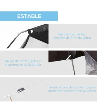 Carpa con Mosquiteras