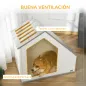 Casa de Madera para Perros
