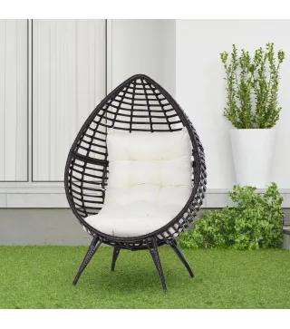 Sillón de Exterior de Ratán