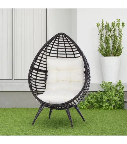 Sillón de Exterior de Ratán