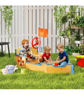 Arenero Infantil de Madera