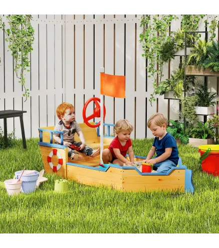 Arenero Infantil de Madera