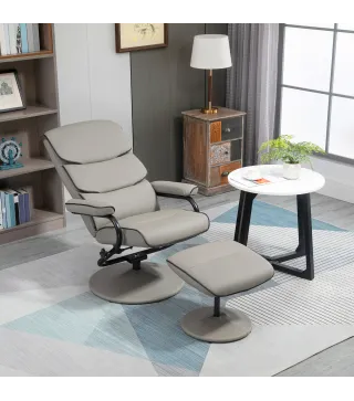 Sillón Reclinable Otomano
