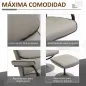 Sillón Reclinable Otomano