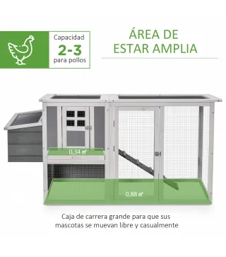 Gallinero de Madera