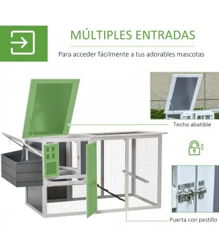 Gallinero de Madera