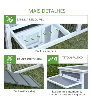 Gallinero de Madera
