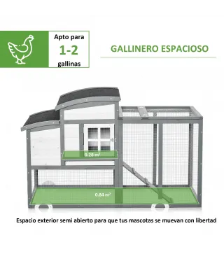 Gallinero de Madera