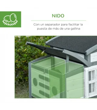 Gallinero de Madera