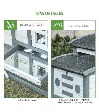 Gallinero de Madera