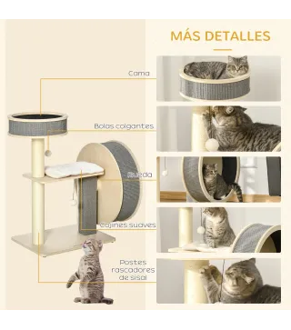 Árbol Rascador para Gatos