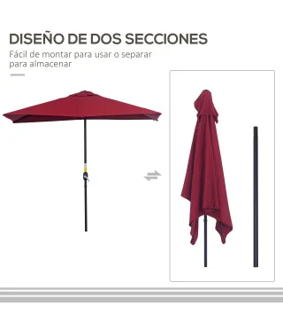 Sombrilla de Jardín
