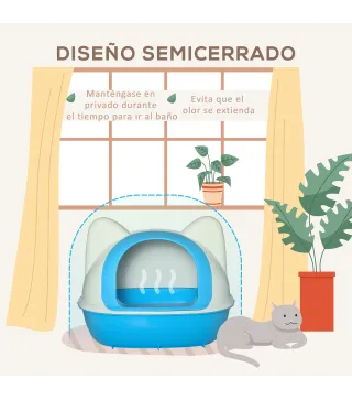 Caja de Arena para Gatos