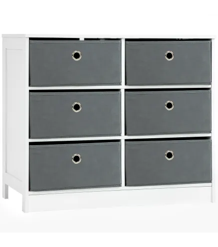 Cómoda Cajonera de Tela