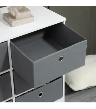 Cómoda Cajonera de Tela