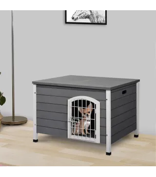 Caseta para Perros de Madera