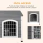Caseta para Perros de Madera