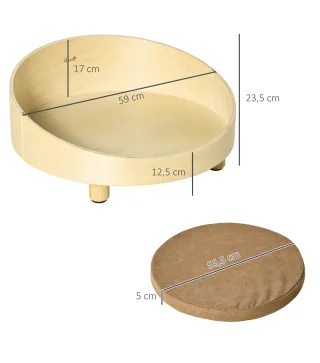 Cama de Madera para Perros