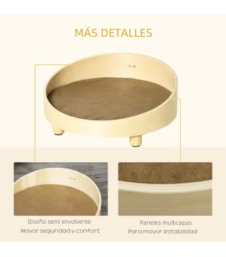 Cama de Madera para Perros