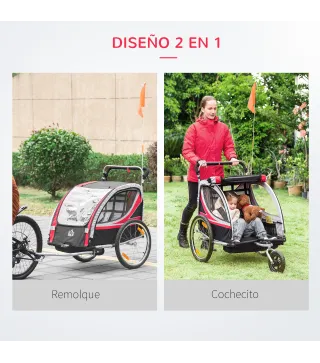 Remolque de Bicicleta para Niños