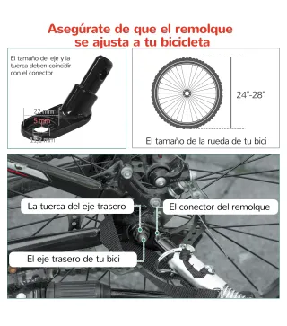 Remolque de Bicicleta para Niños