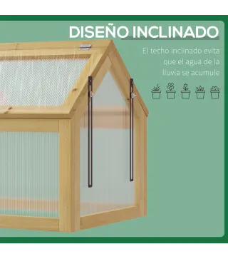 Invernadero de Madera