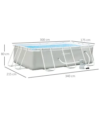 Piscina Desmontable Tubular
