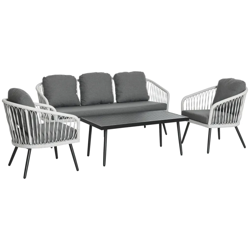 Conjunto de Muebles de Ratán