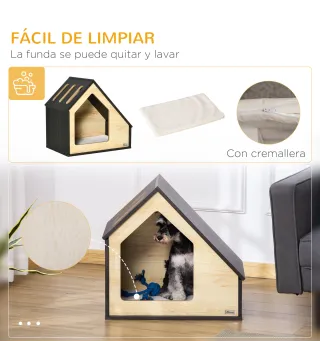 Casa de Madera para Perros