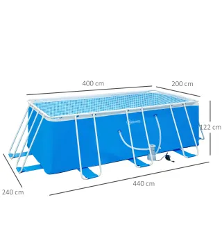 Piscina Desmontable Tubular